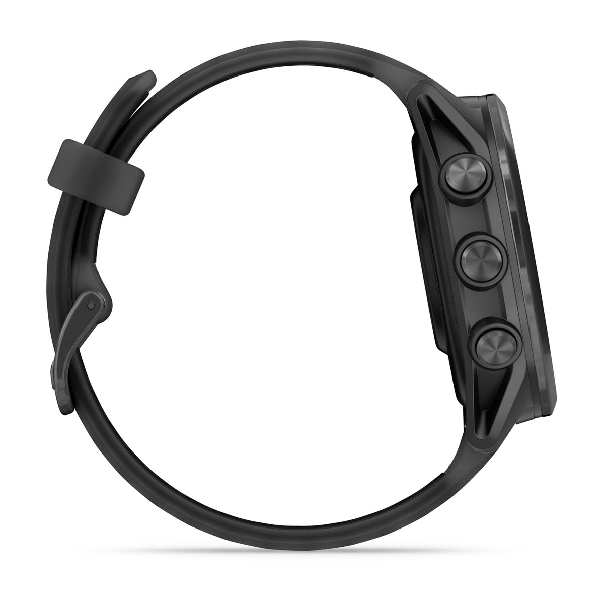 Forerunner® 570 - 42mm Slate Gray Aluminum with Translucent Black/Black Band - Image 5
