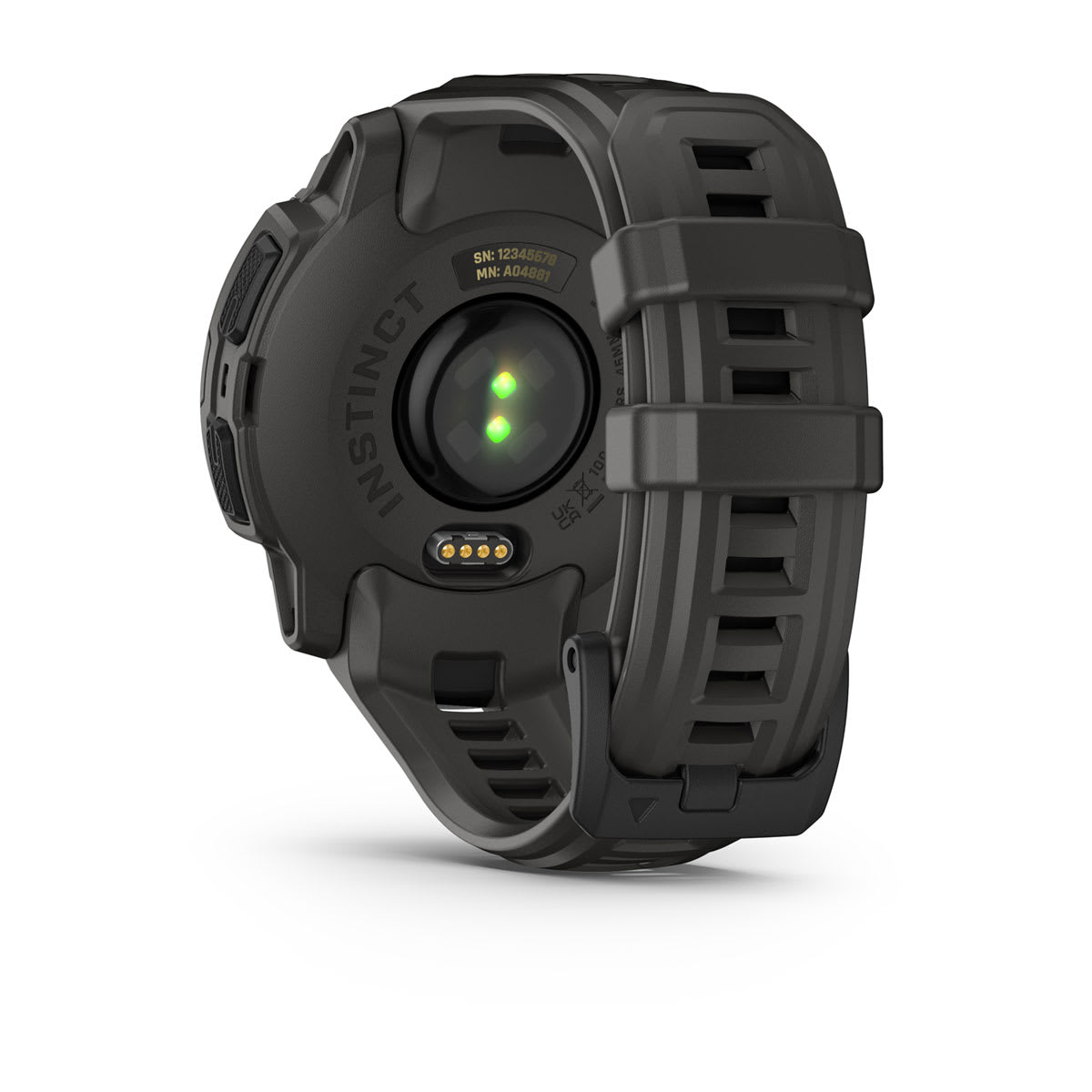 Instinct® E – 45 mm Black with Charcoal Band - Image 12