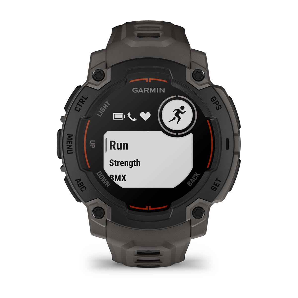Instinct® E – 45 mm Black with Charcoal Band - Image 2