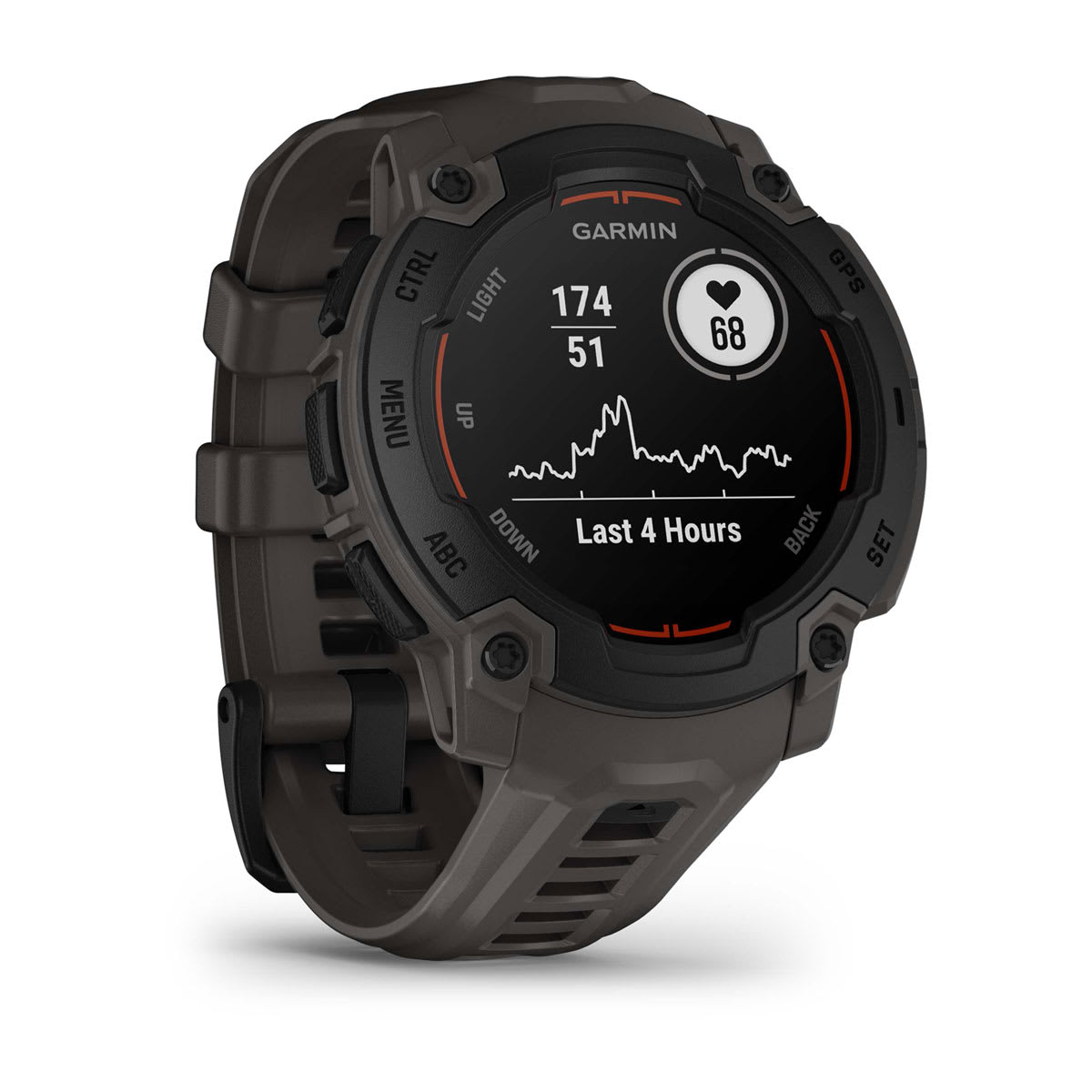 Instinct® E – 45 mm Black with Charcoal Band - Image 3