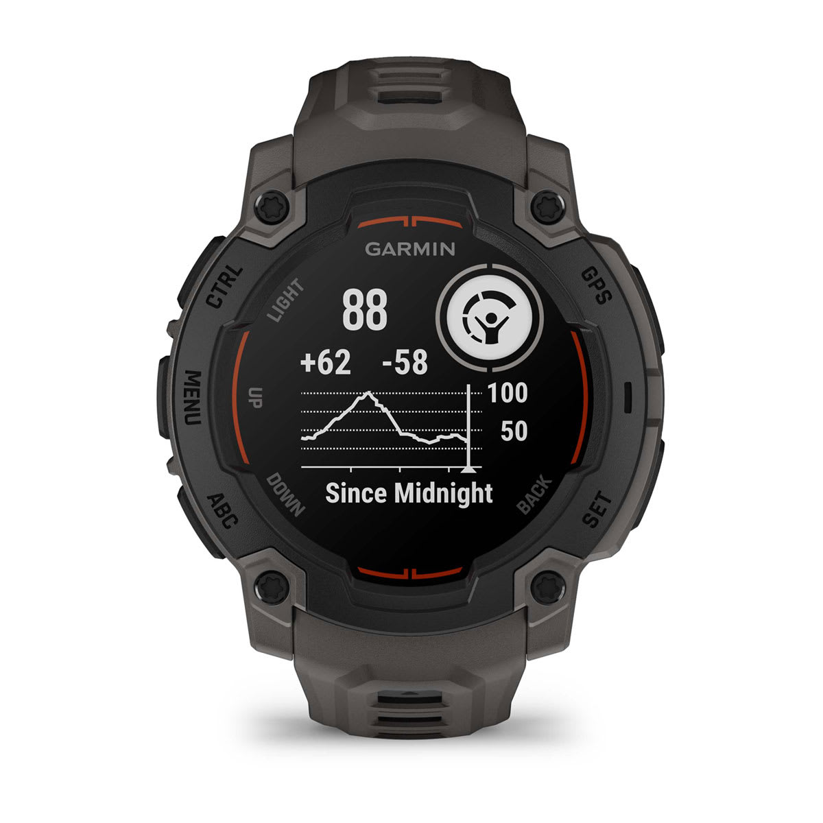 Instinct® E – 45 mm Black with Charcoal Band - Image 7
