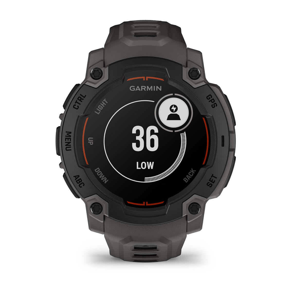 Instinct® E – 45 mm Black with Charcoal Band - Image 8