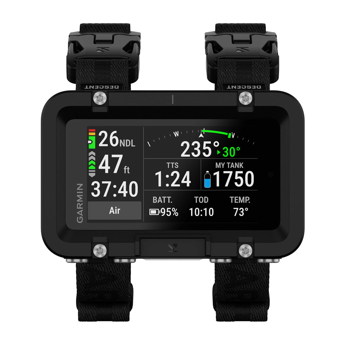 Descent™ X50i Premium Dive Computer and Descent™ T2 Transceiver - Image 2