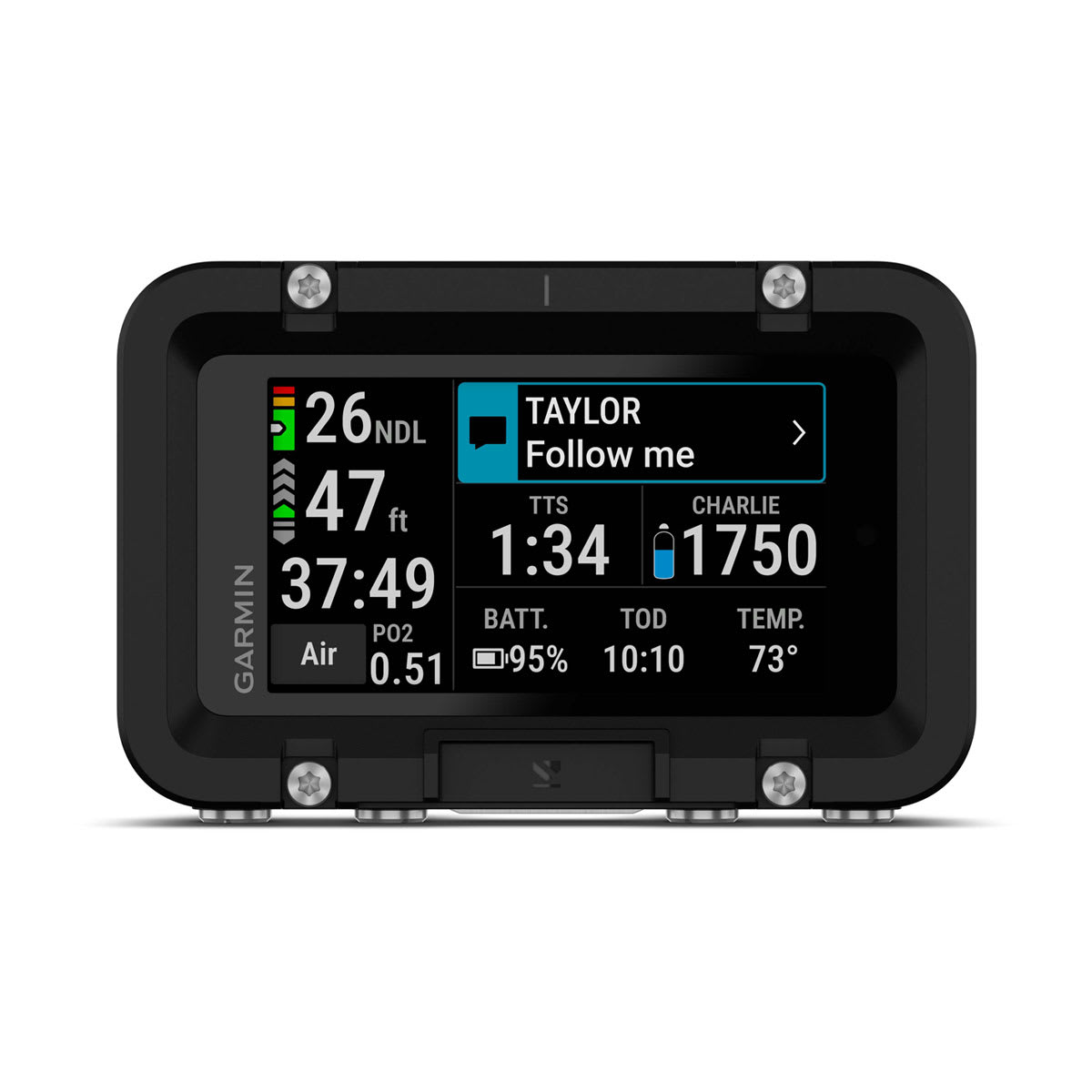 Descent™ X50i Premium Dive Computer and Descent™ T2 Transceiver - Image 7