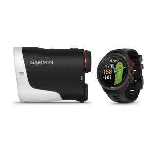 Approach® Z30 Golf Laser Rangefinder and Approach® S70 - 47 mm with Black Band