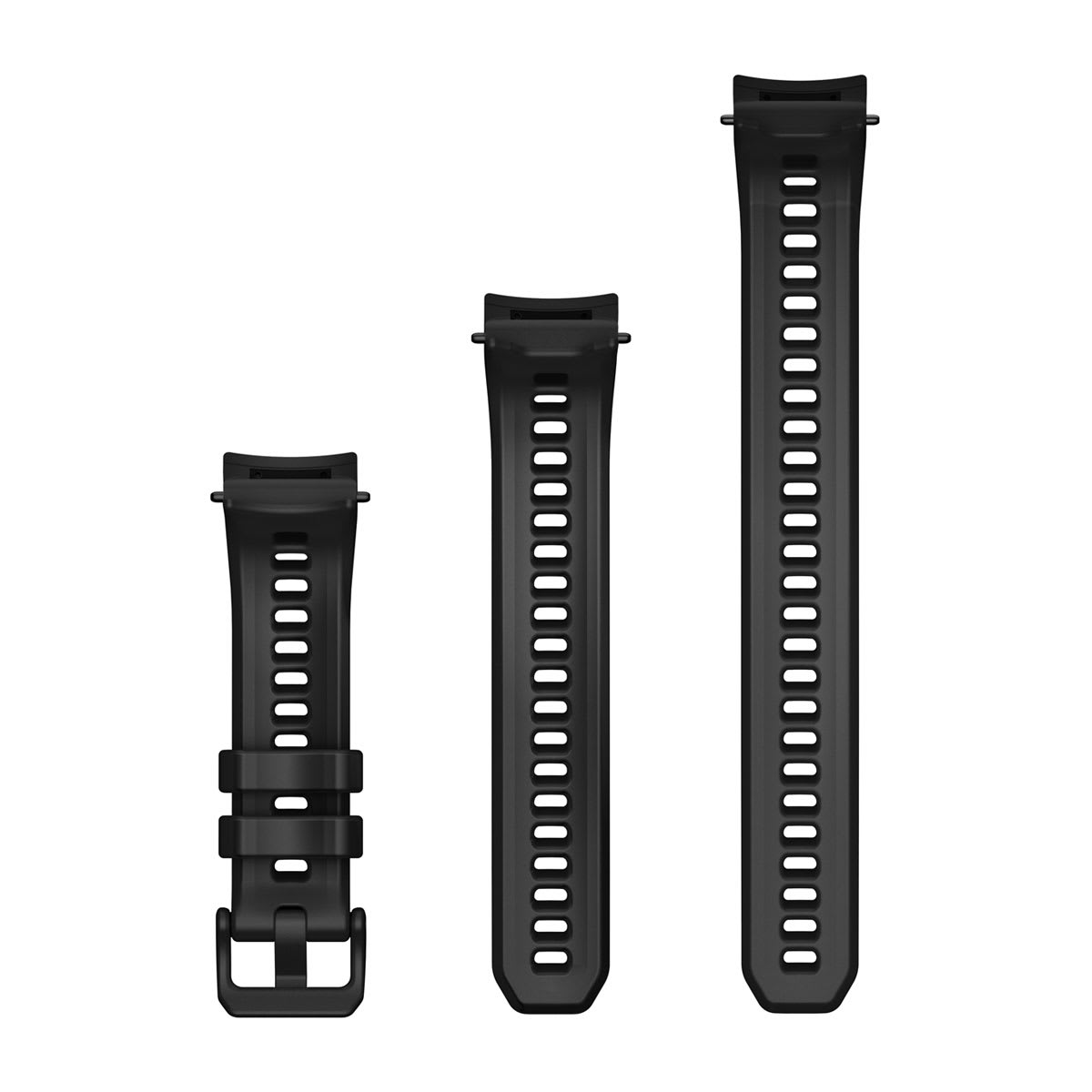 20 mm Watch Bands (Instinct® E – 40 mm) Black Silicone - Image 2
