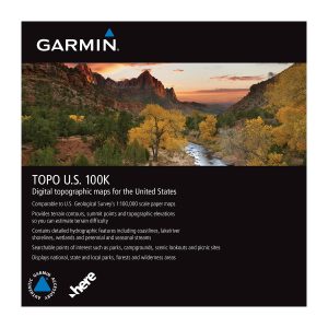 TOPO US 100K microSD™/SD™ card