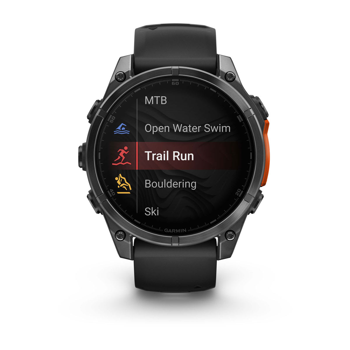 fēnix® 8 – 47 mm, AMOLED Slate Gray with Black Silicone Band - Image 7