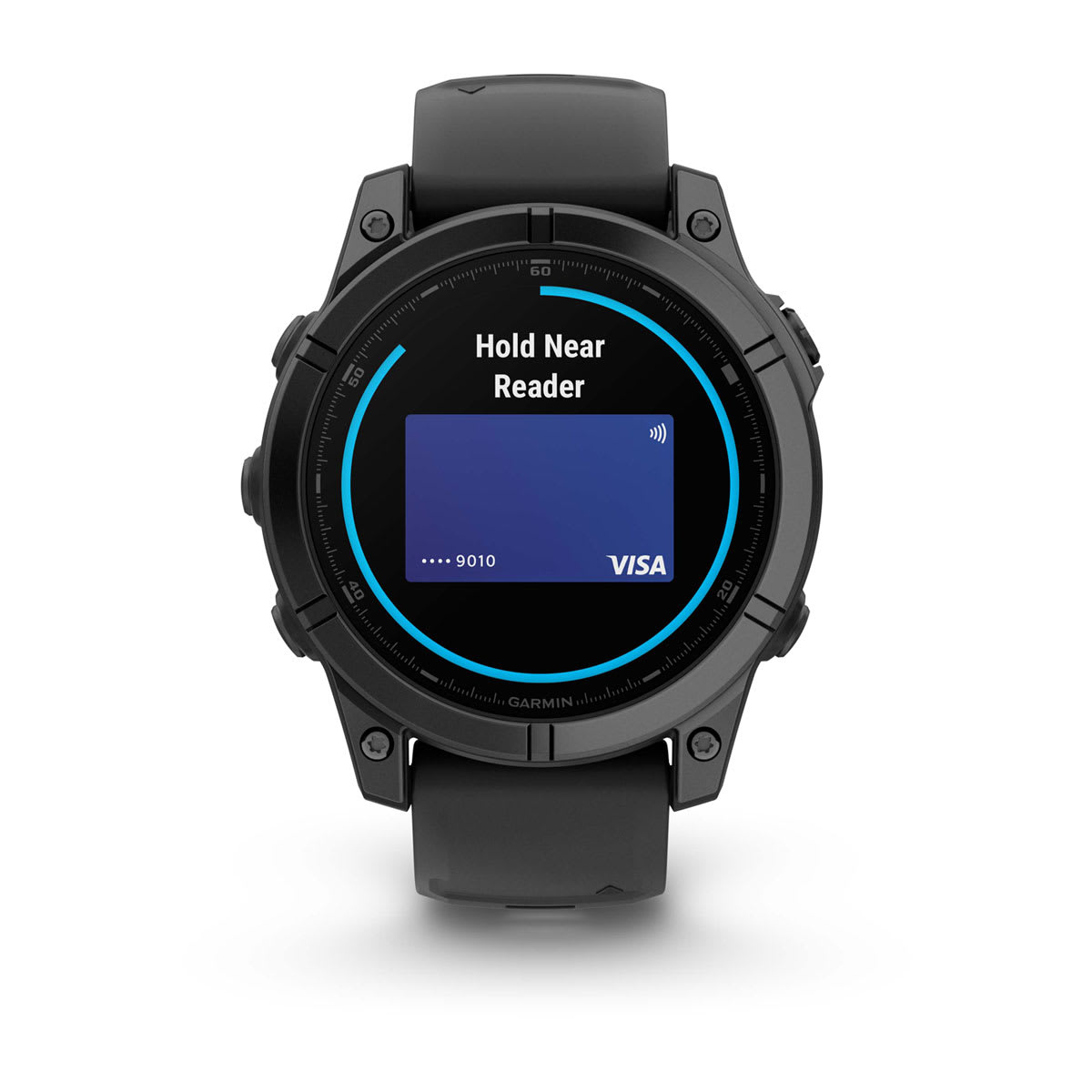 fēnix® E – 47 mm, AMOLED Slate Gray Steel with Black Silicone Band - Image 10