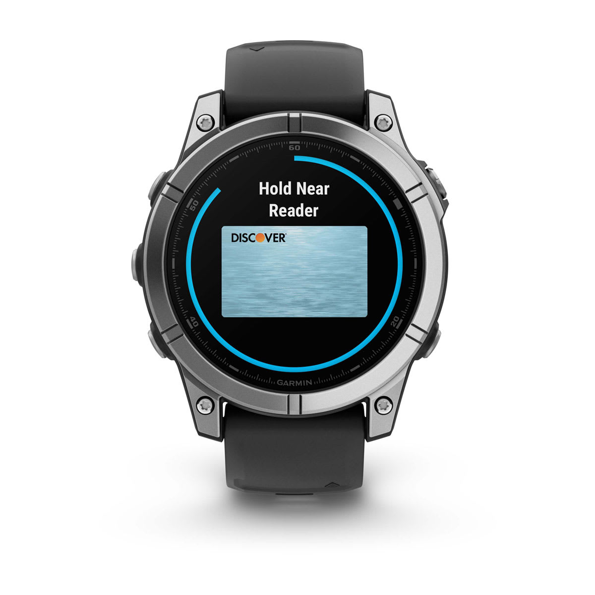 fēnix® E – 47 mm, AMOLED Stainless Steel with Black Silicone Band - Image 10