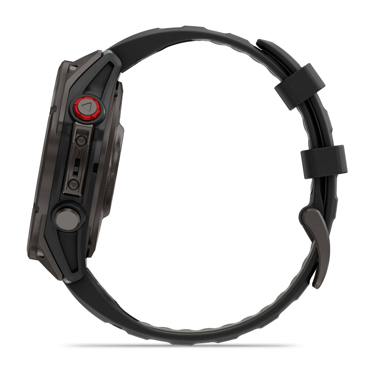 fēnix® 8 Pro – 47 mm, AMOLED Sapphire, Carbon Gray DLC Titanium with Black/Pebble Gray Silicone Band - Image 13