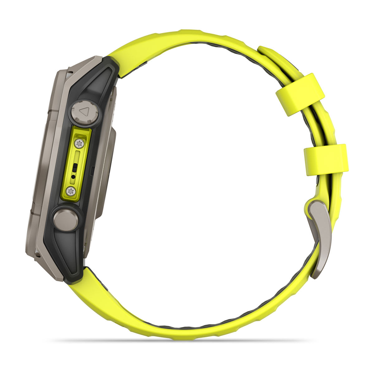 fēnix® 8 – 47 mm, Solar Sapphire, Titanium with Amp Yellow/Graphite Silicone Band - Image 13