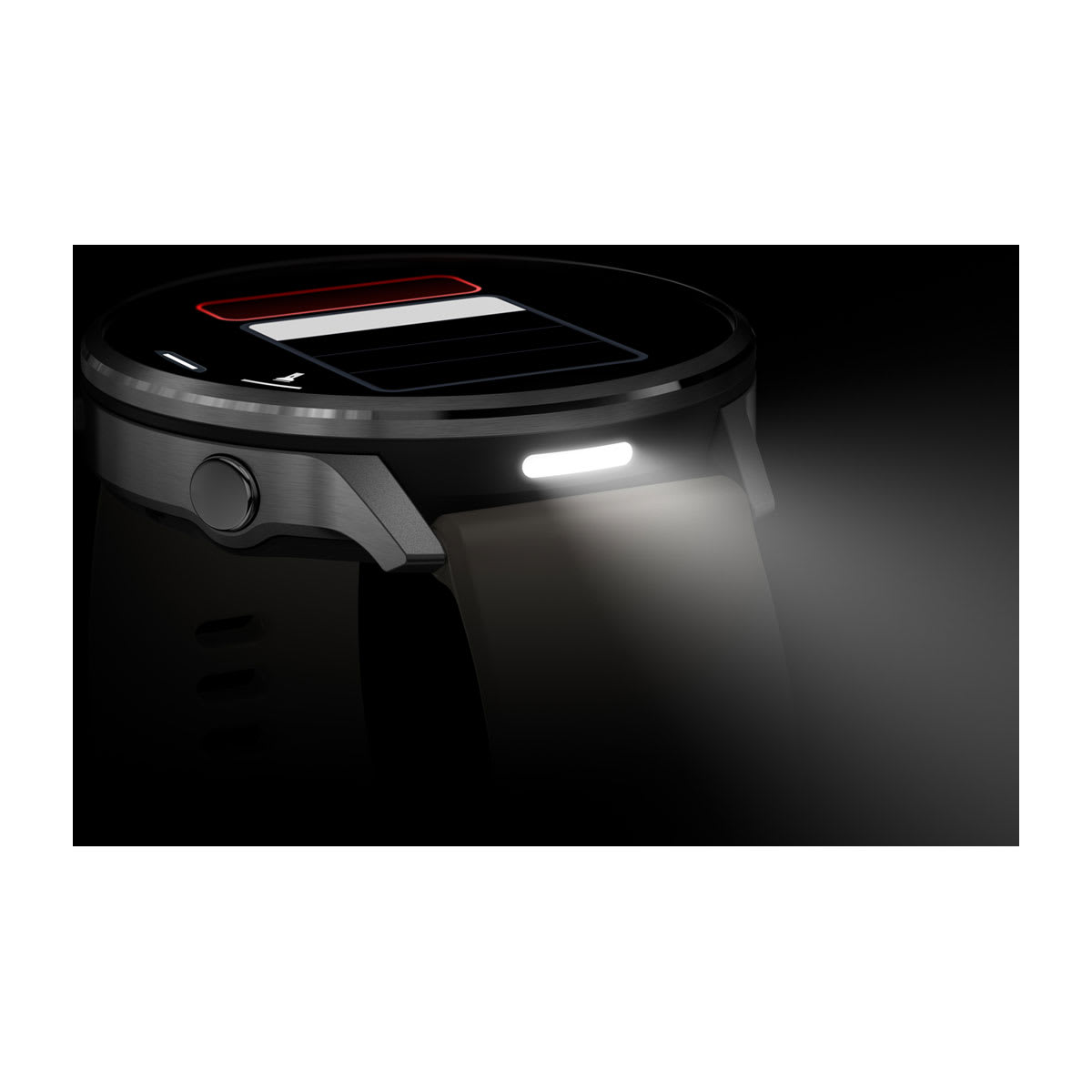 Venu® 4 – 45 mm Slate with Black Silicone Band and Brown Leather Band - Image 9