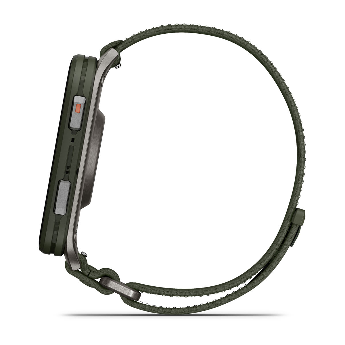 Venu® X1 Moss with Titanium Caseback and Moss ComfortFit Nylon Band - Image 8