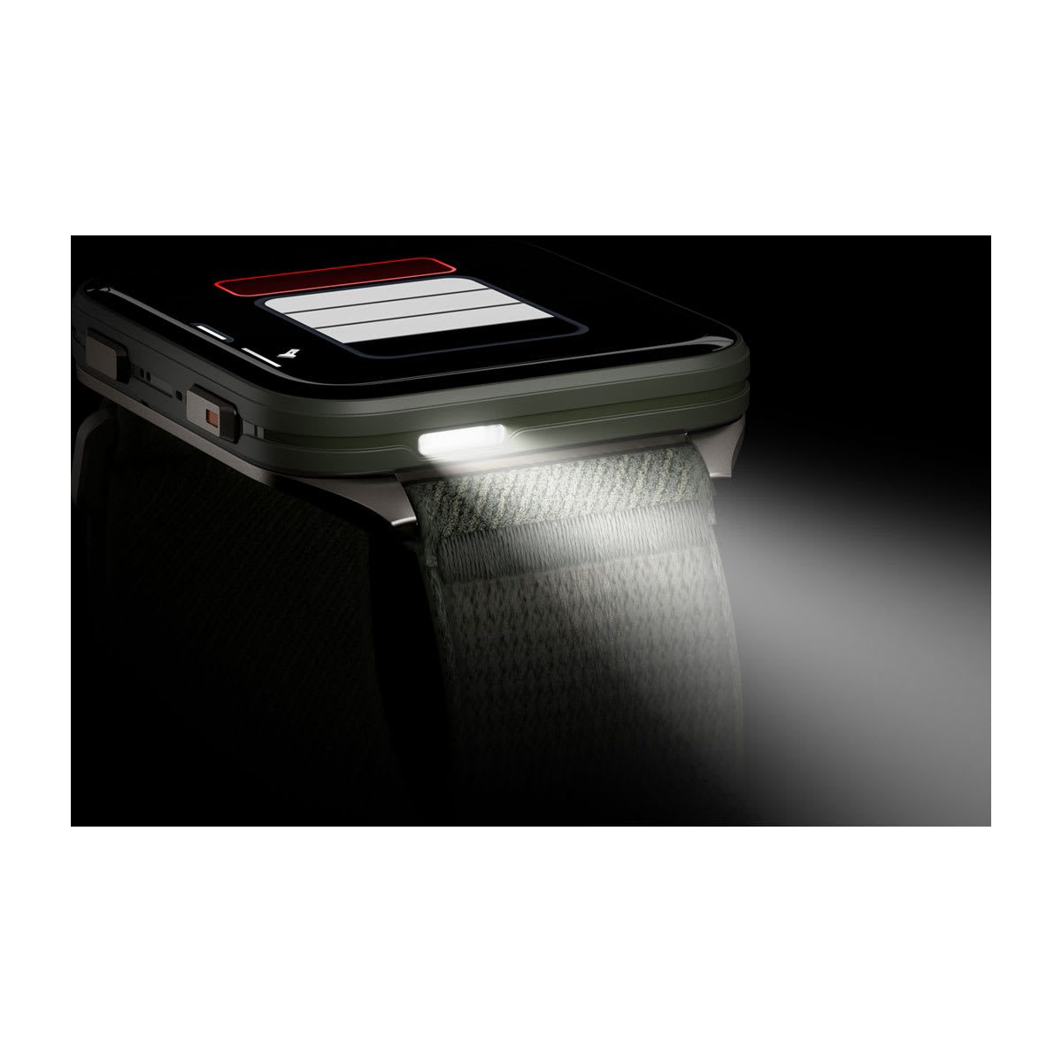 Venu® X1 Moss with Titanium Caseback and Moss ComfortFit Nylon Band - Image 9