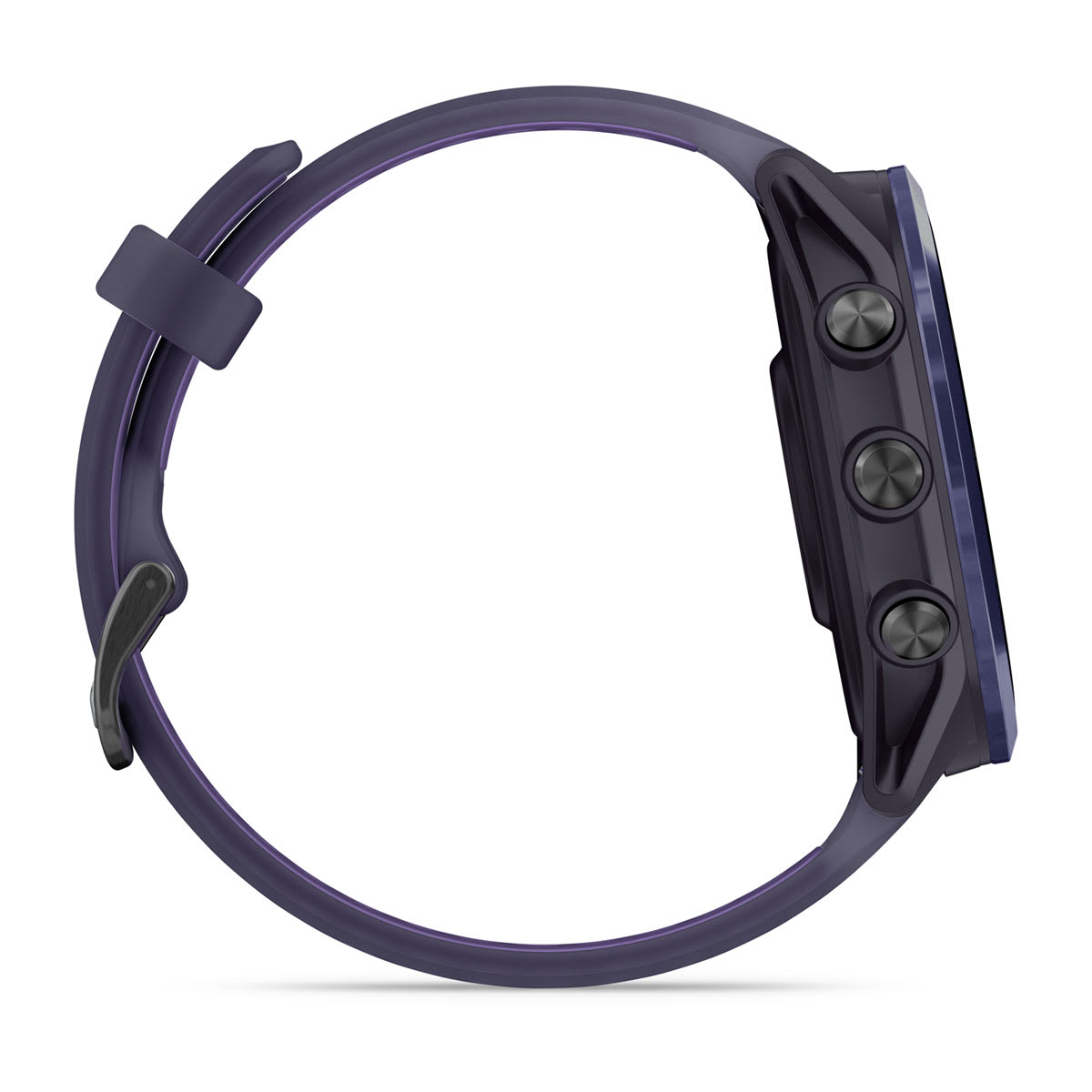 Forerunner® 570 - 47mm Indigo Aluminum with Translucent Imperial Purple/Indigo Band - Image 5