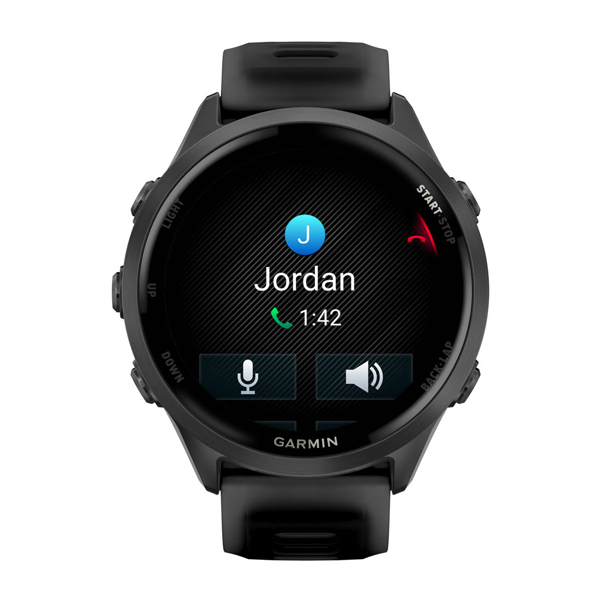 Forerunner® 570 - 47mm Slate Gray Aluminum with Translucent Black/Black Band - Image 4
