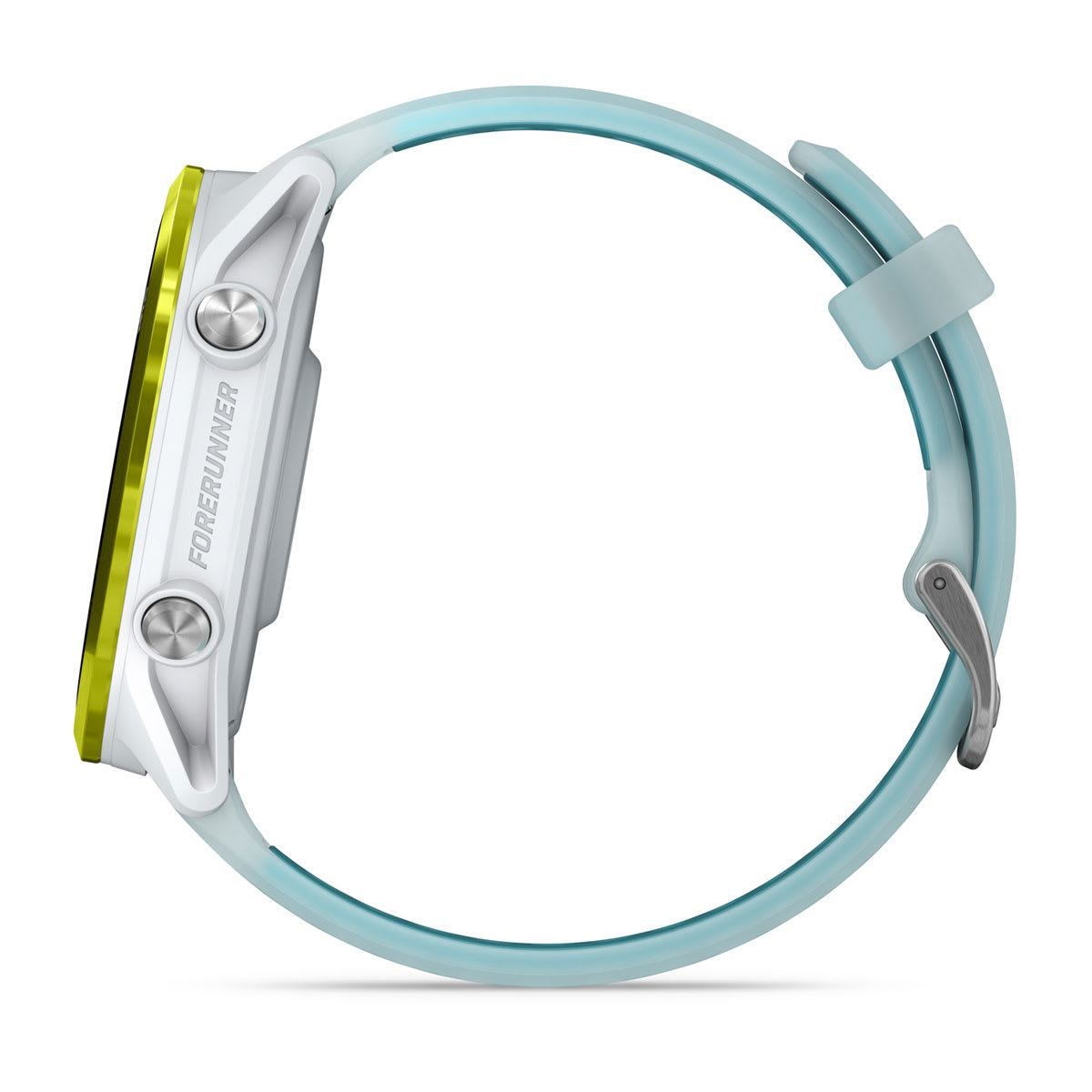 Forerunner® 570 - 47mm Amp Yellow Aluminum with Translucent Whitestone/Turquoise Band - Image 8