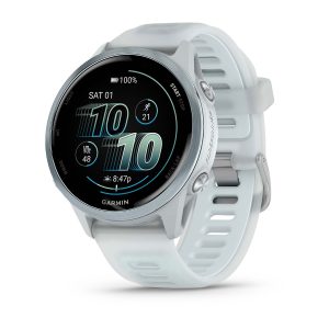 Forerunner® 570 - 42mm Cloud Blue Aluminum with Translucent Whitestone/Cloud Blue Band