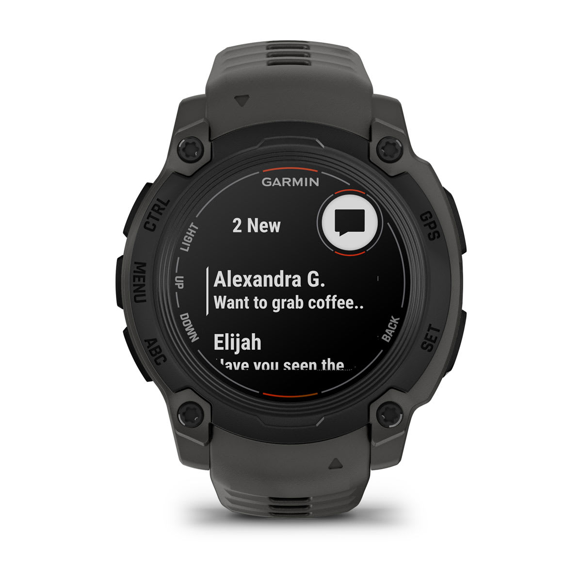 Instinct® E – 40 mm Black with Charcoal Band - Image 11