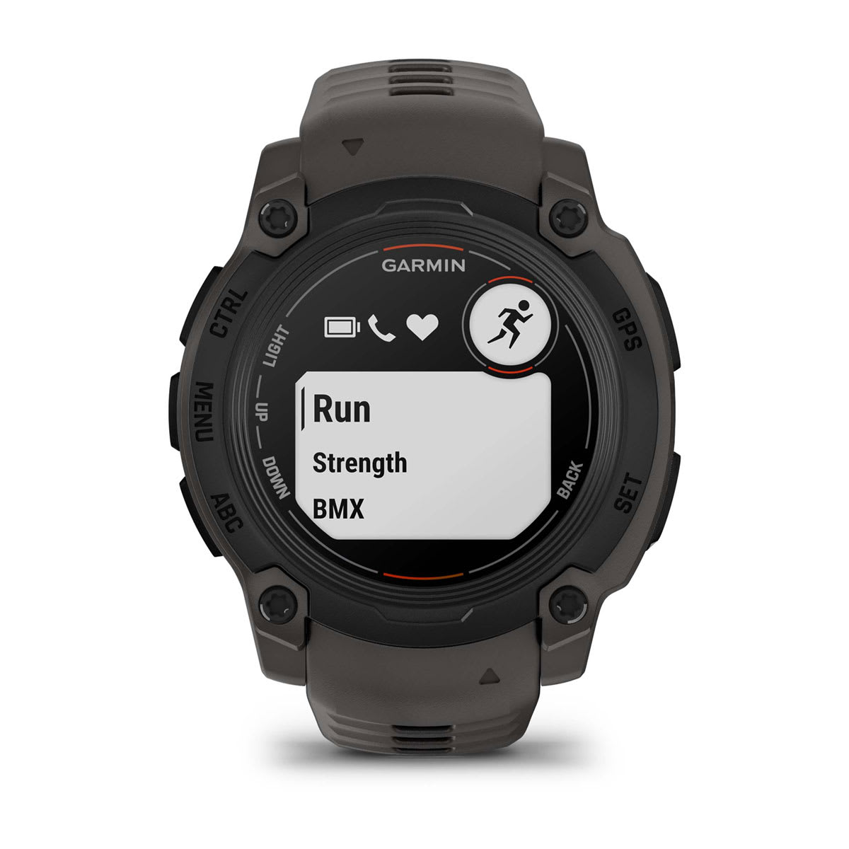 Instinct® E – 40 mm Black with Charcoal Band - Image 2