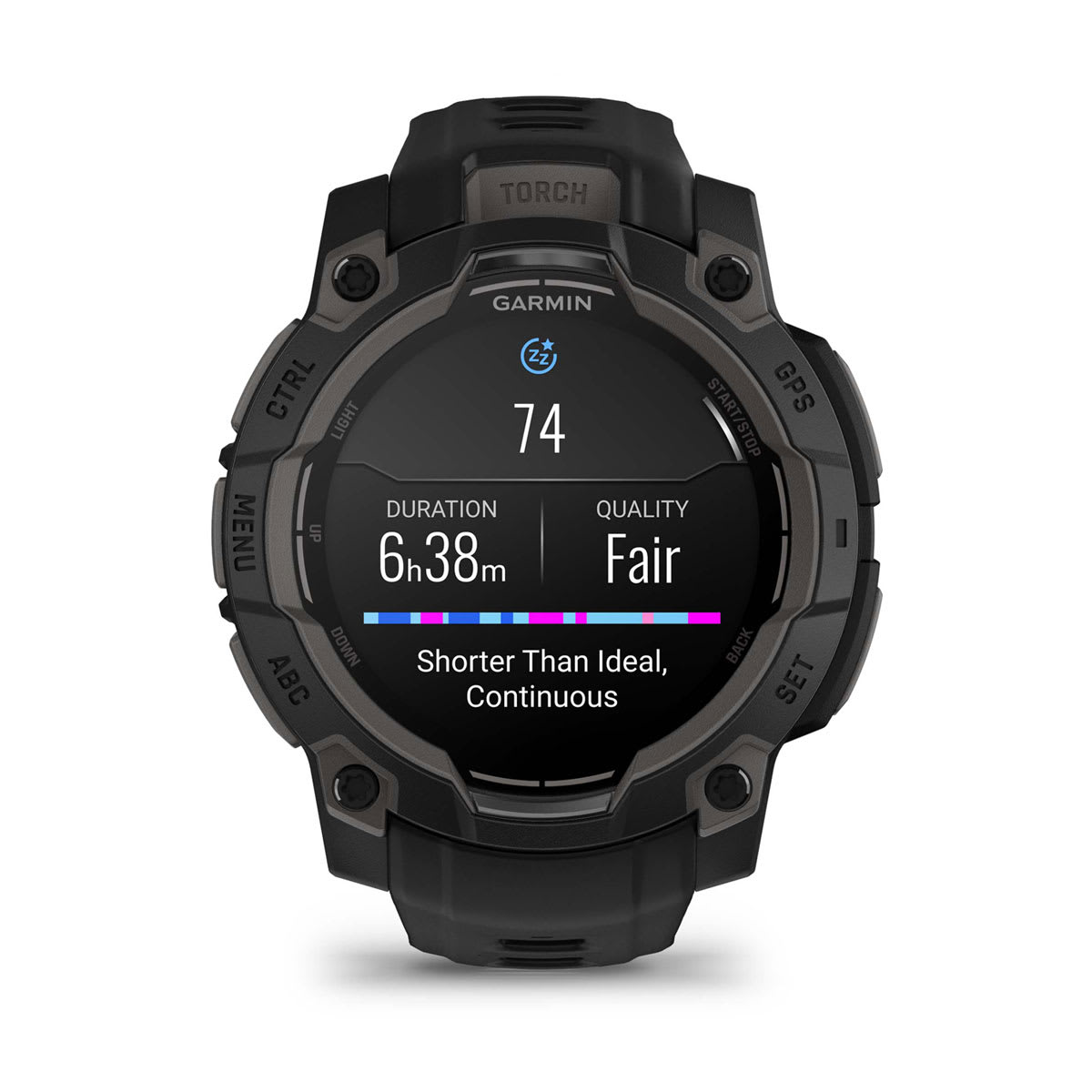 Instinct® 3 – 45 mm, AMOLED Black with Black Band - Image 10