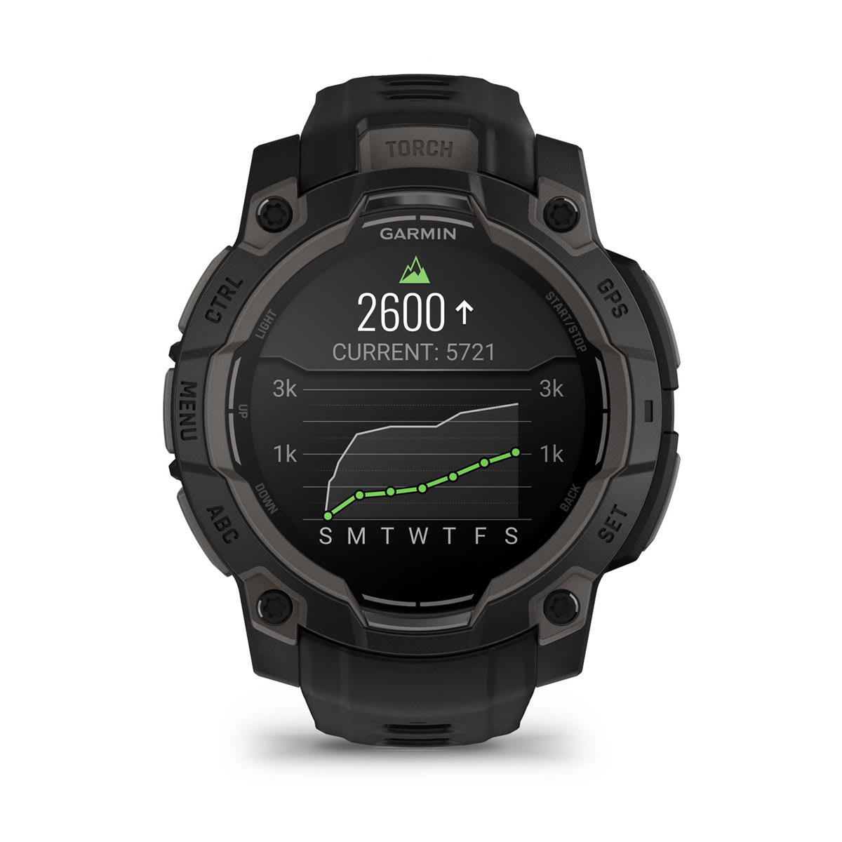 Instinct® 3 – 45 mm, AMOLED Black with Black Band - Image 9