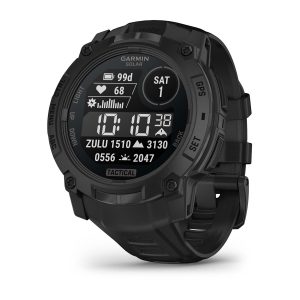 Instinct® 3 – 50 mm, Solar, Tactical Edition Black with Black Band