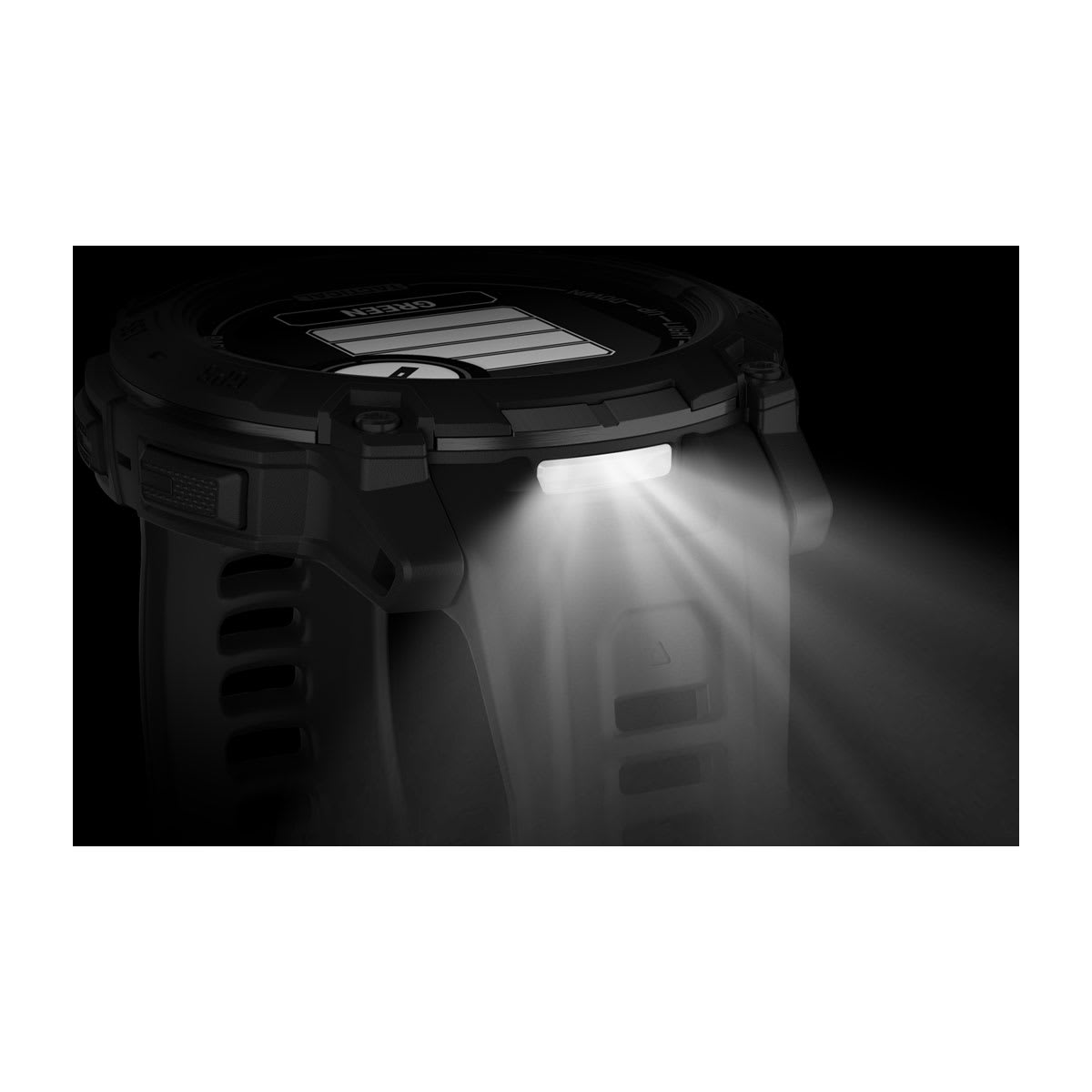 Instinct® 3 – 50 mm, Solar, Tactical Edition Black with Black Band - Image 10
