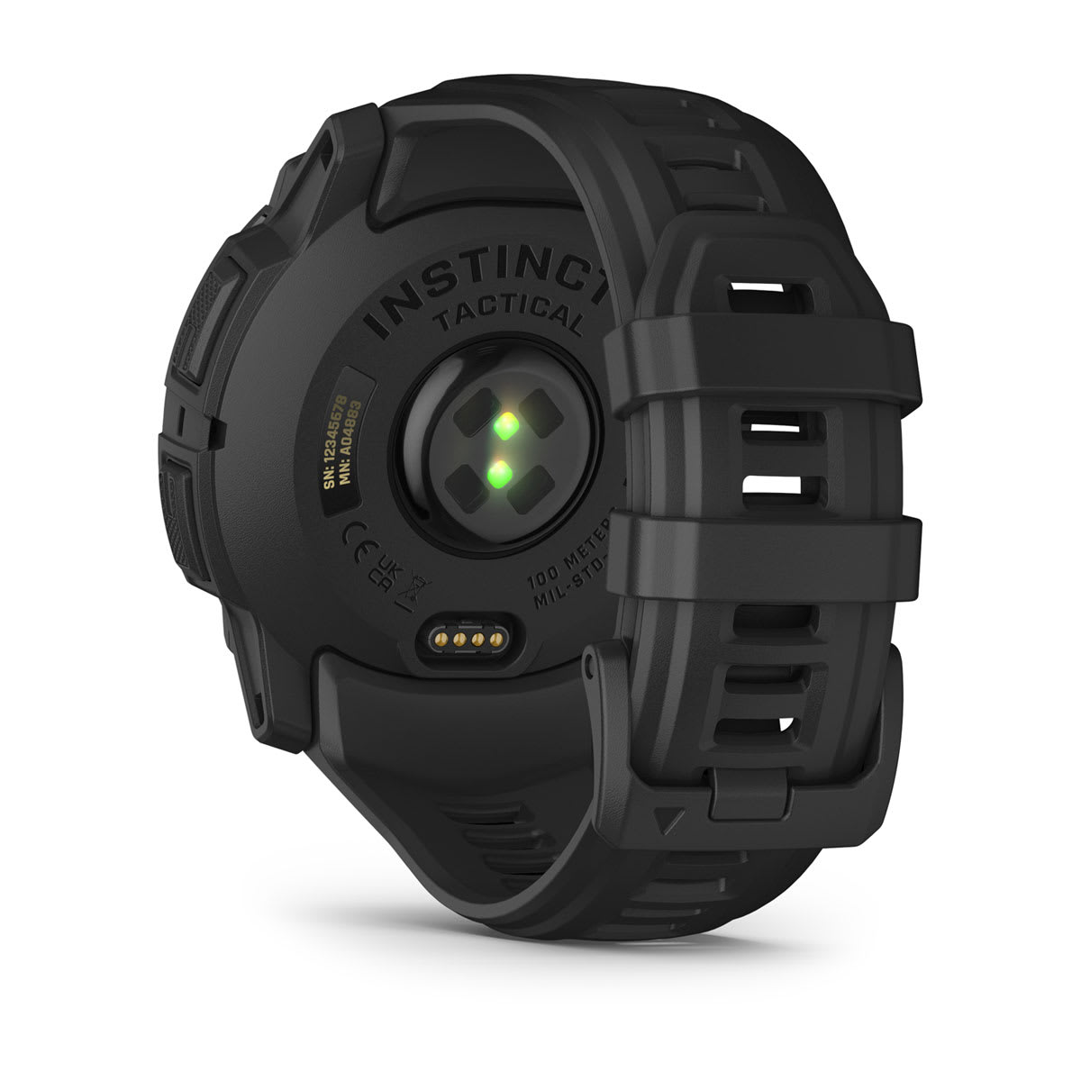 Instinct® 3 – 50 mm, Solar, Tactical Edition Black with Black Band - Image 12