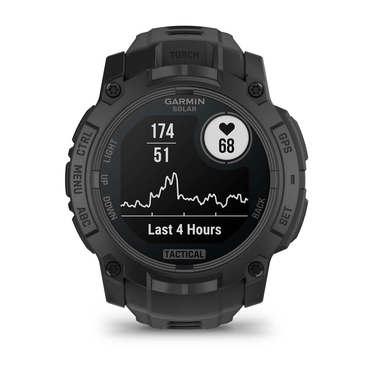 Instinct® 3 – 50 mm, Solar, Tactical Edition Black with Black Band - Image 8