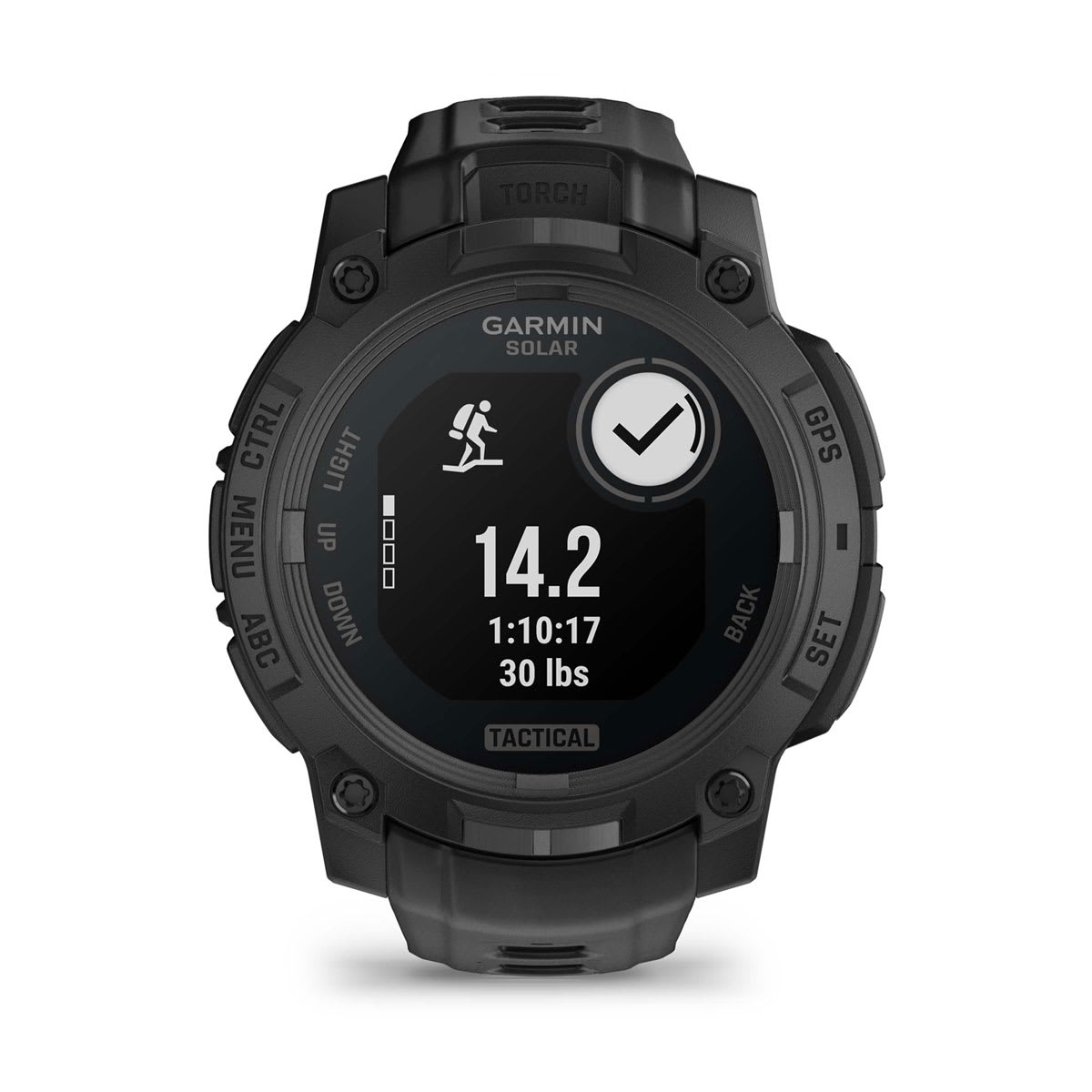 Instinct® 3 – 45 mm, Solar, Tactical Edition Black with Black Band - Image 6