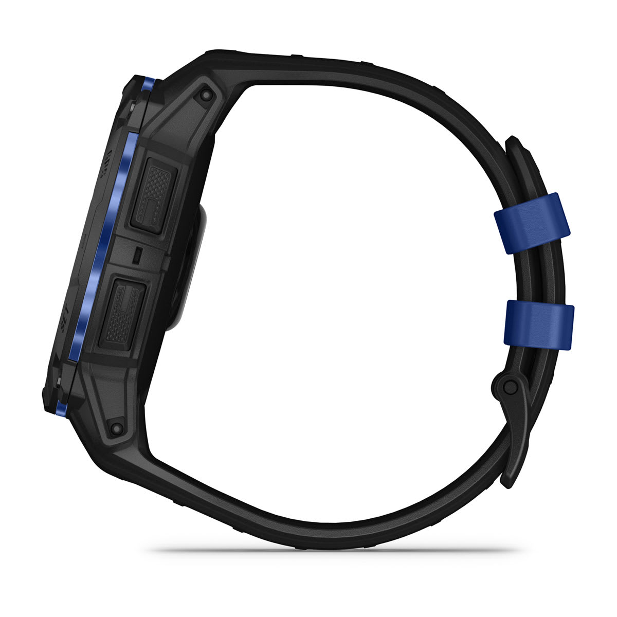 Instinct® 3 – 50 mm, AMOLED Black with Black/Bolt Blue Band - Image 16