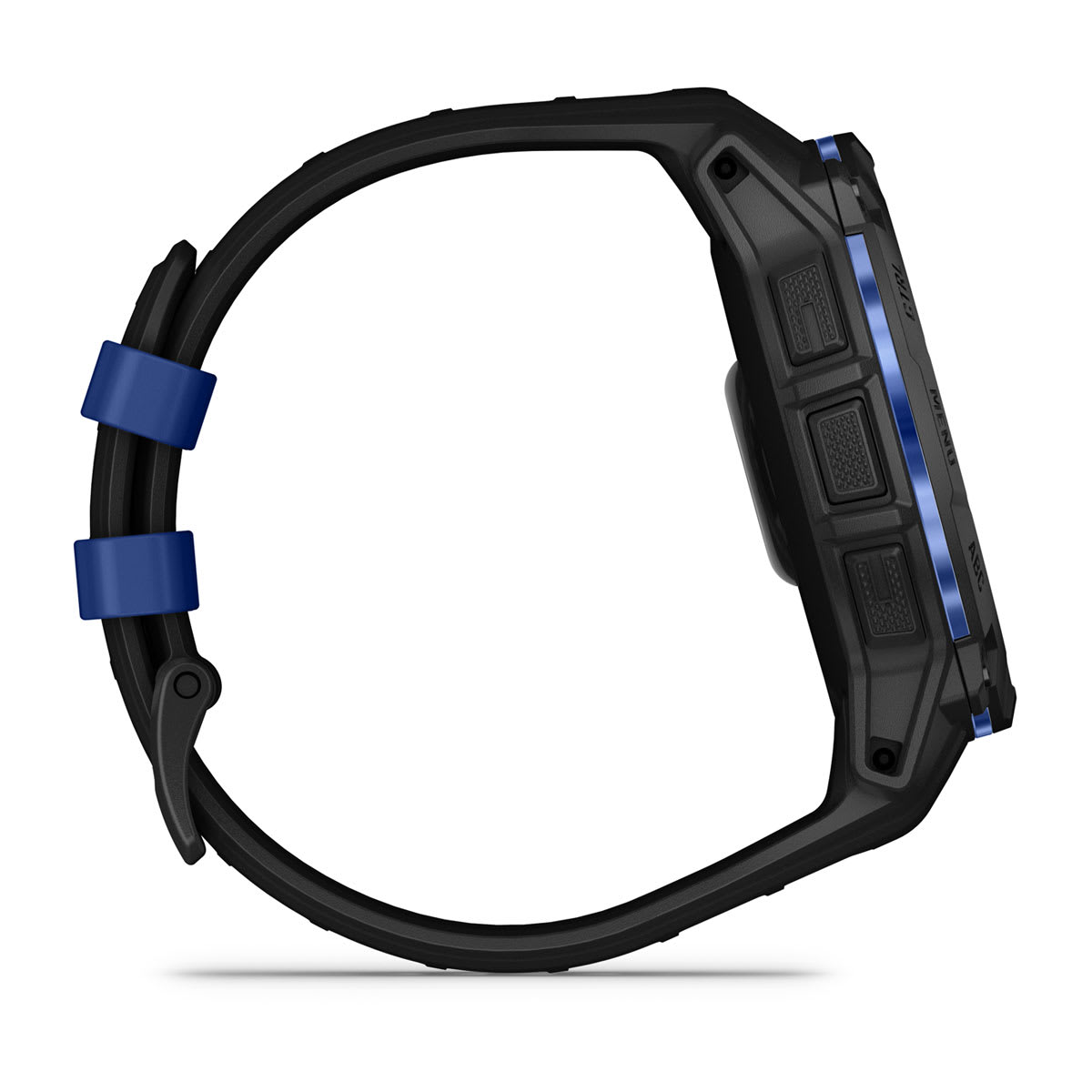 Instinct® 3 – 50 mm, AMOLED Black with Black/Bolt Blue Band - Image 5