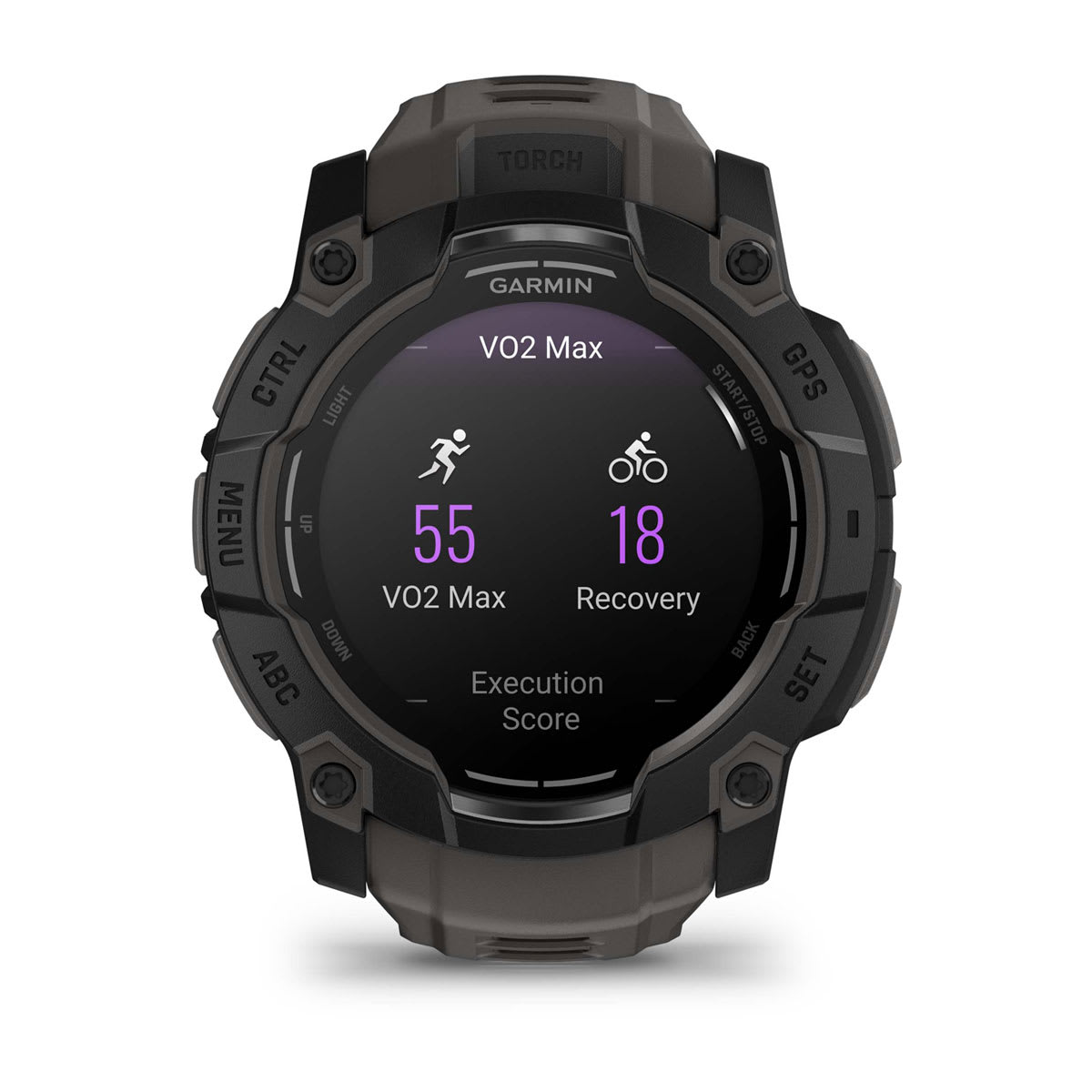 Instinct® 3 – 50 mm, AMOLED Black with Charcoal Band - Image 14