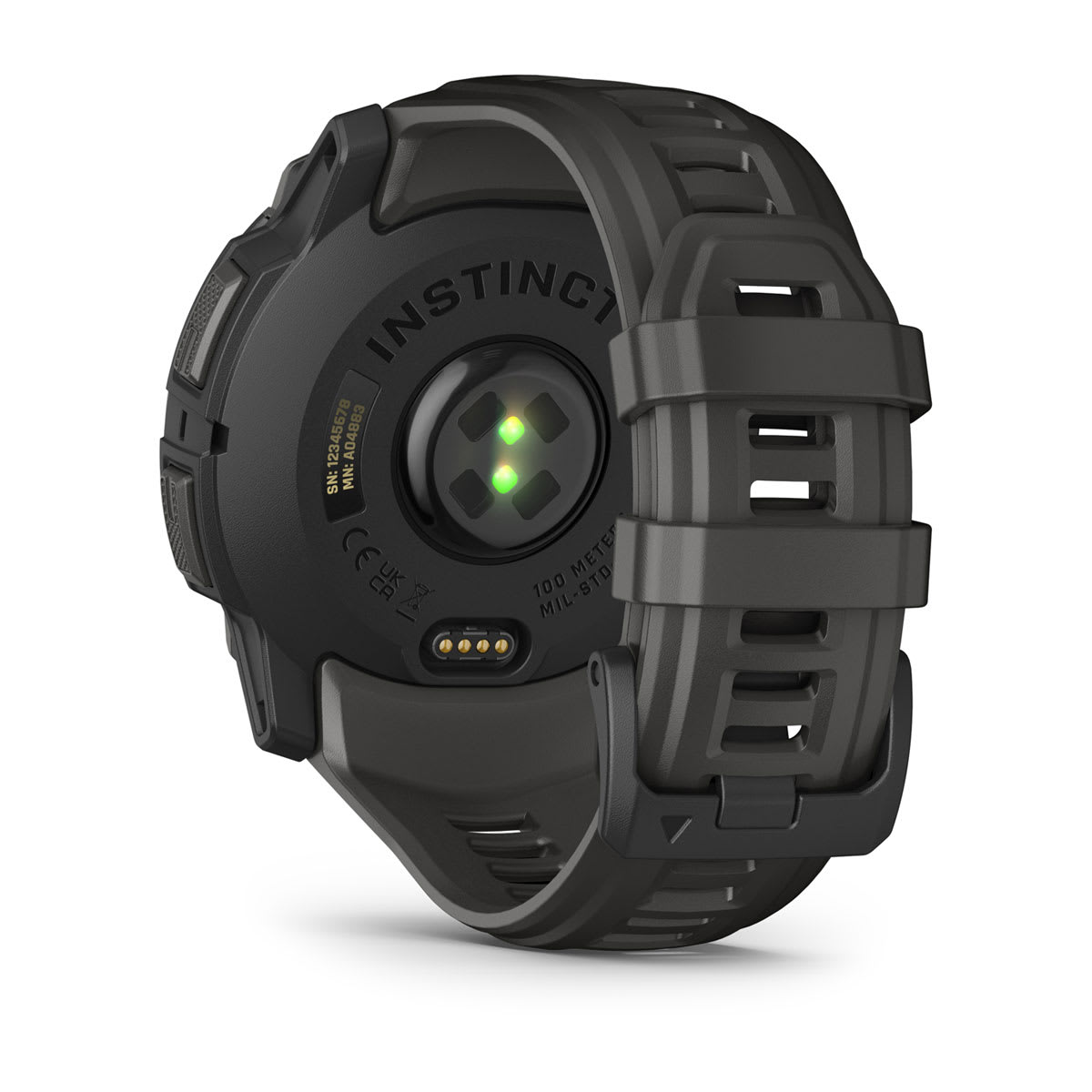 Instinct® 3 – 50 mm, AMOLED Black with Charcoal Band - Image 15