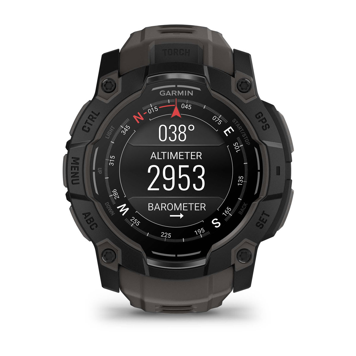 Instinct® 3 – 50 mm, AMOLED Black with Charcoal Band - Image 8