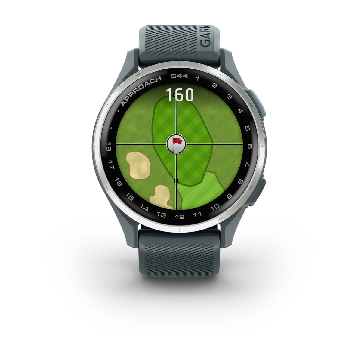 Approach® S44 Silver Aluminum Bezel with Twilight Silicone Band - Image 6
