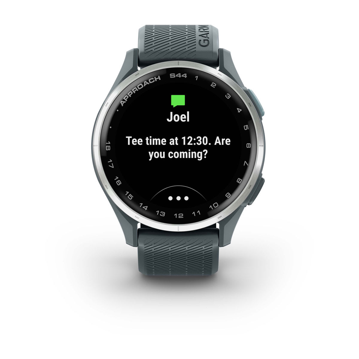 Approach® S44 Silver Aluminum Bezel with Twilight Silicone Band - Image 9