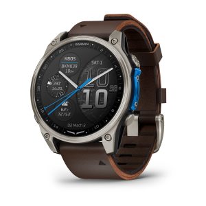 D2™ Mach 2 – 47 mm Titanium with Oxford Brown Leather Band