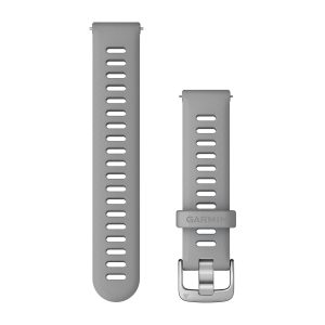 Quick Release Bands (18 mm) Powder Gray with Silver Hardware