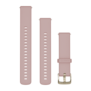 Quick Release Bands (18 mm) Dust Rose with Soft Gold Hardware