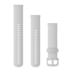 Quick Release Bands (20 mm) Mist Gray Silicone Band