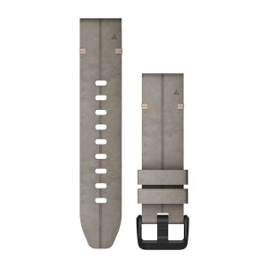 QuickFit® 20 Watch Bands Shale Gray Suede Leather