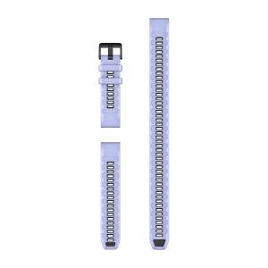 QuickFit® 22 Dive Watch Bands Blueberry Silicone (3-piece Dive Set)