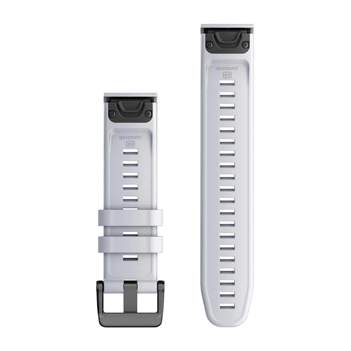 QuickFit® 22 Watch Bands Whitestone Silicone - Image 2