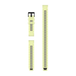 QuickFit® 22 Dive Watch Bands Citron Silicone (3-piece Dive Set)