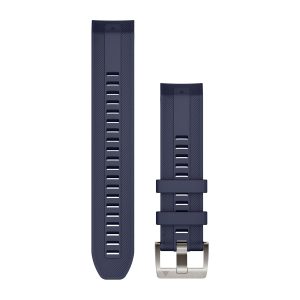 QuickFit® 22 Watch Straps (MARQ™) Navy Silicone Strap