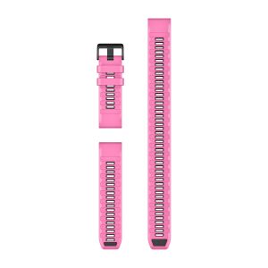 QuickFit® 26 Dive Watch Bands Pink Aurora Silicone (3-piece Dive Set)