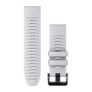 QuickFit® 26 Watch Bands Whitestone Silicone